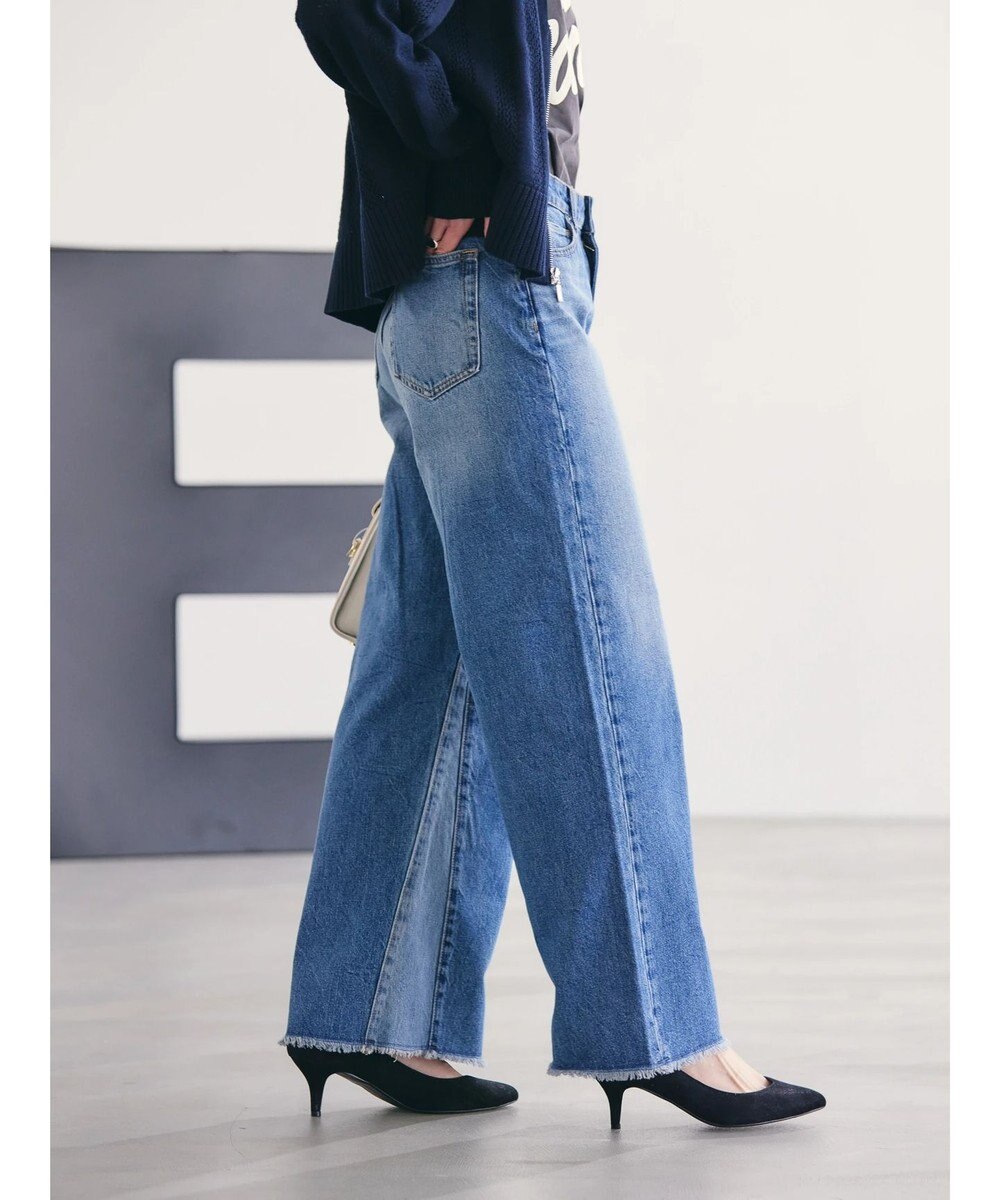 AMERICAN HOLIC 切替フレアデニム 