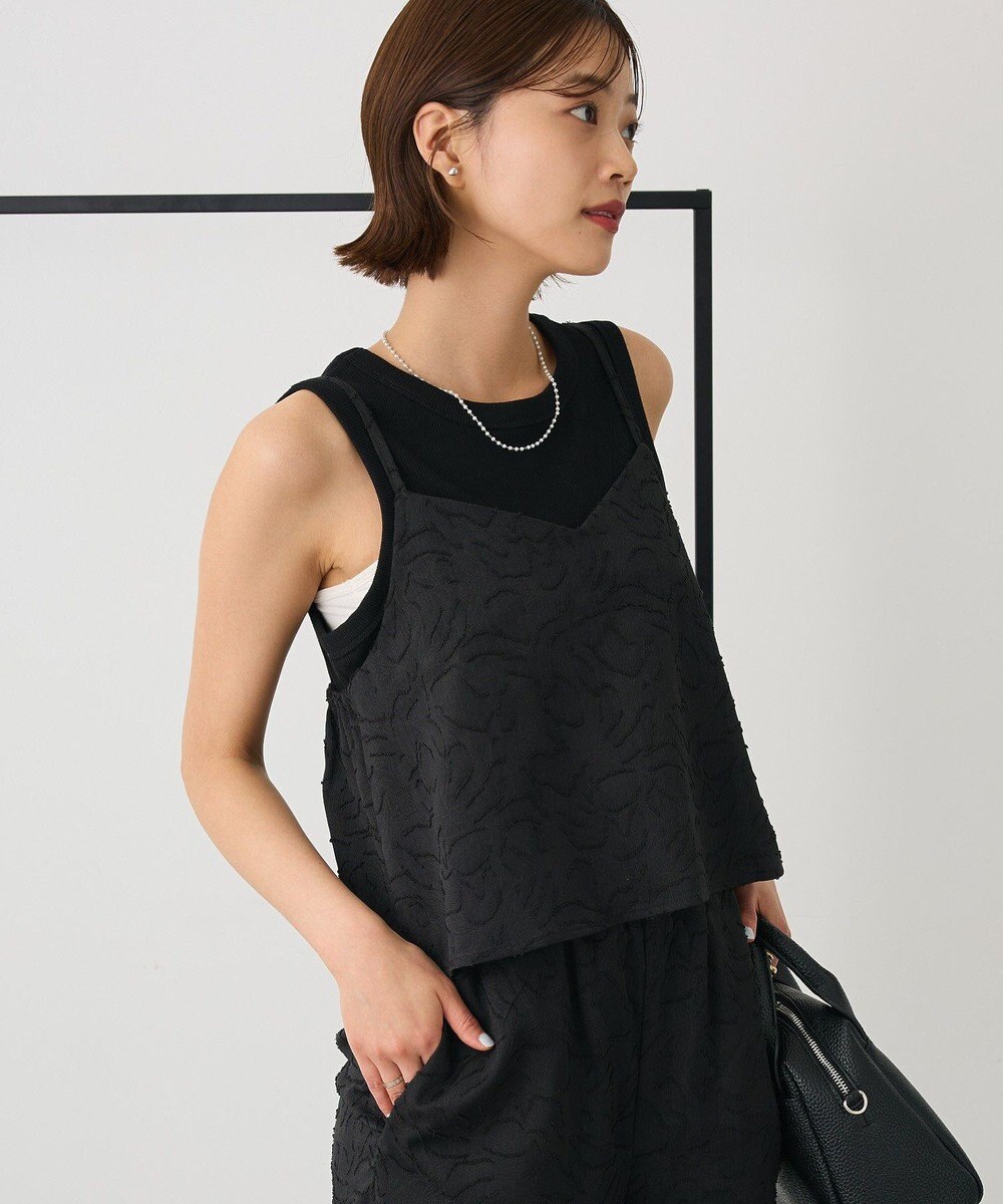 CRAFT STANDARD BOUTIQUE カットジャガードビスチェ 