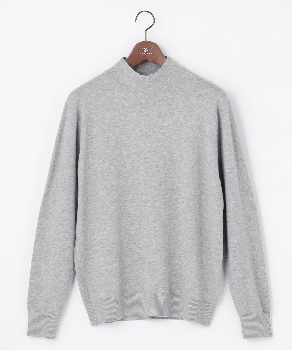 JOSEPH ABBOUD 【チクチクしない/イージーケア/3シーズン対応/サスティナブル】SNOWY モックネックニット 