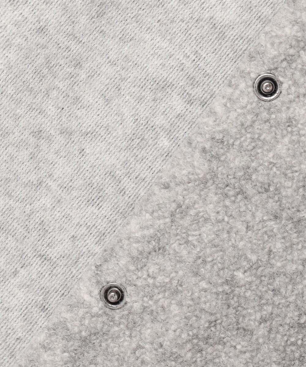 J.PRESS LADIES 【WEB限定】パイルジャージー ノーカラー ブルゾン 