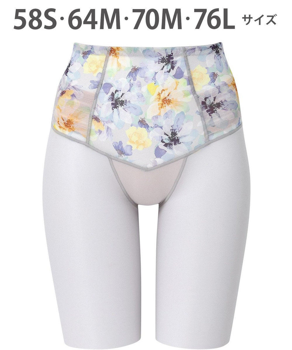 WACOAL ガードル 【肌リフト】 ムレにくい 下半身のたるみをリフトアップ ロング丈 一枚ばき可能 Qサイズまで対応 大きいサイズ レディース GRC472 /ワコール 