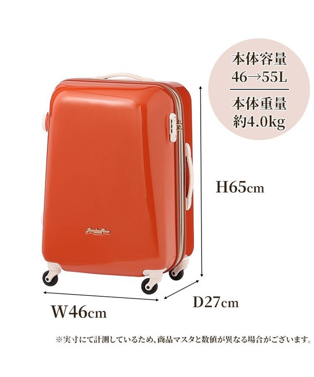 ACE BAGS & LUGGAGE Jewelna Rose キャンディポケットスーツケース Mサイズ 39872 ジュエルナローズ 