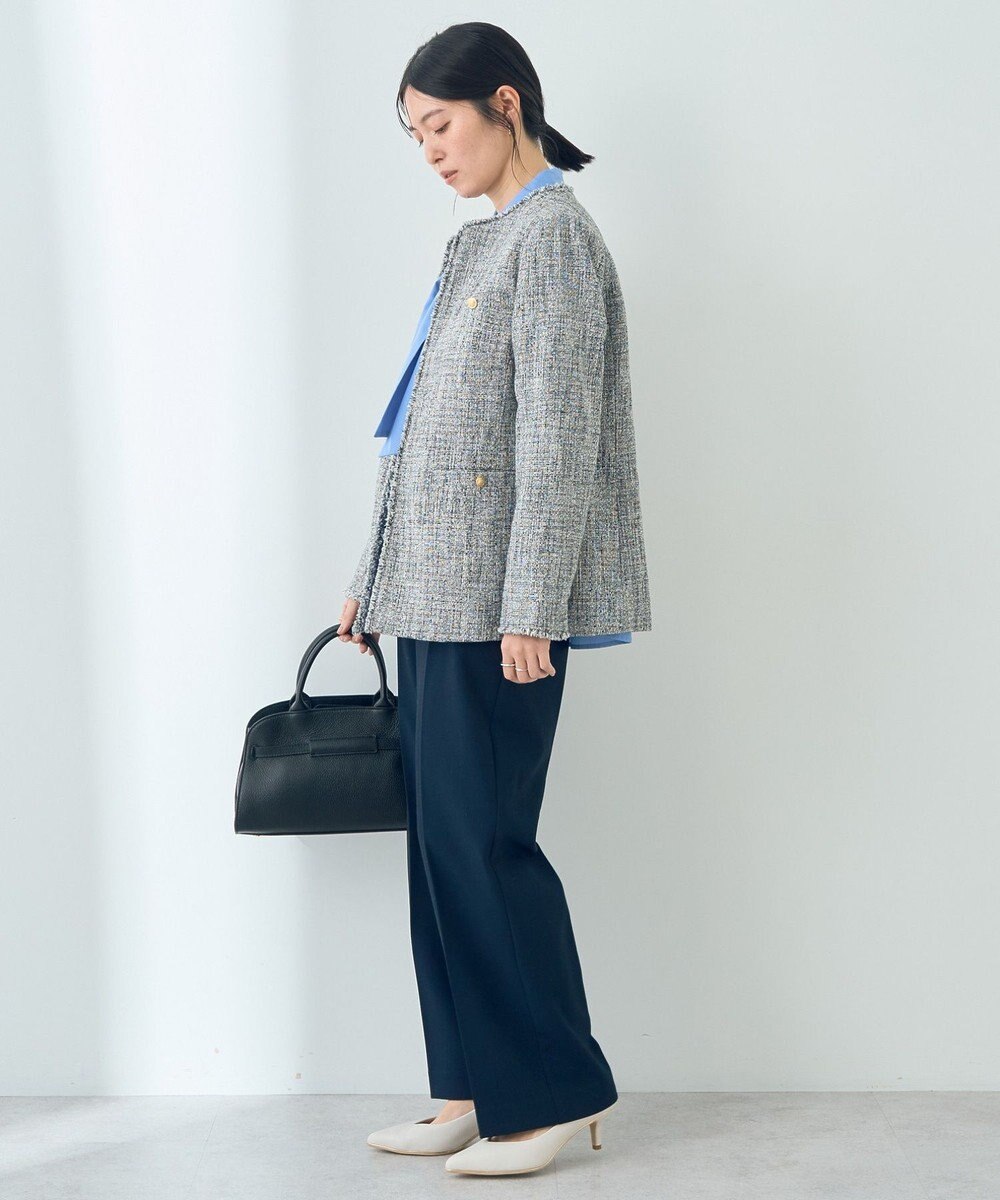 YECCA VECCA 金釦ツイードジャケット 