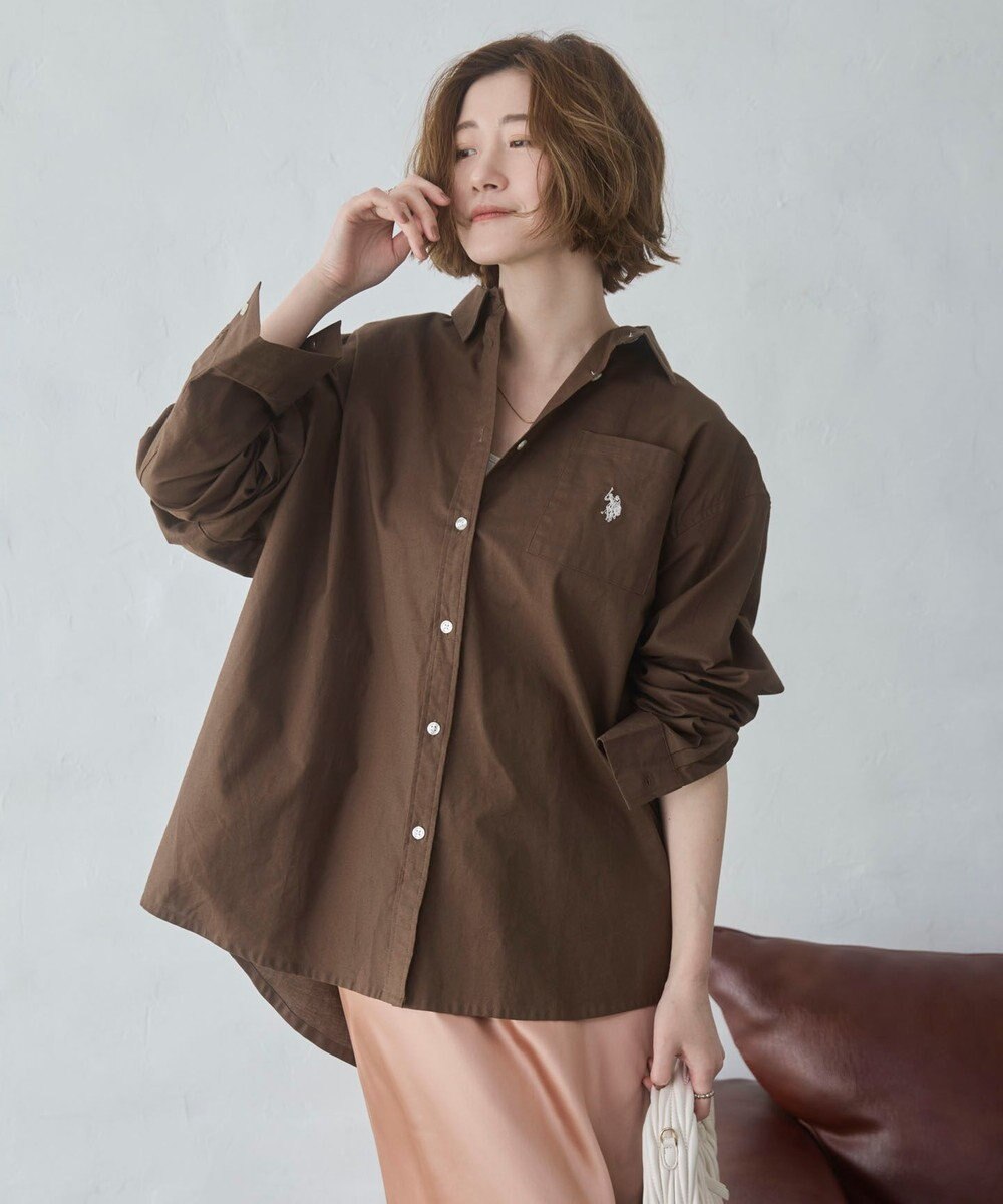 WEGO 【26年春新色登場★】USPOLOBIGシャツ 