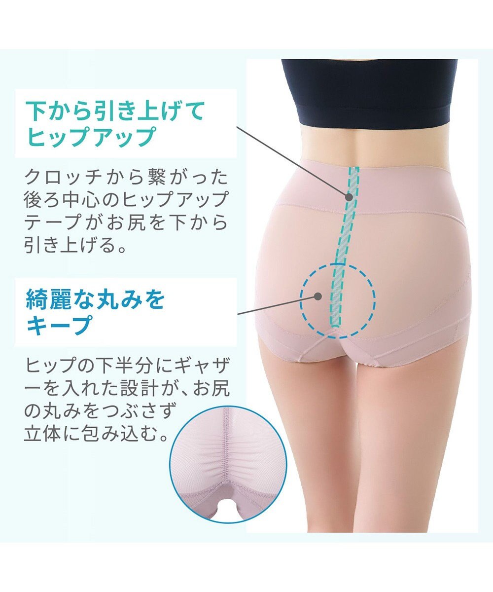 BRADELIS New York 【Yukine inc. 】ゆきねえモアソフト快適ホールドショーツ24  接触冷感で汗をかいても快適補正 