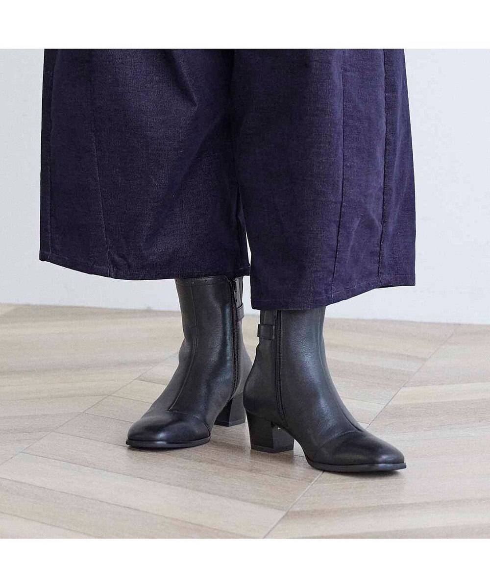 ing <ing>クラシックトラッドヒールブーツ 