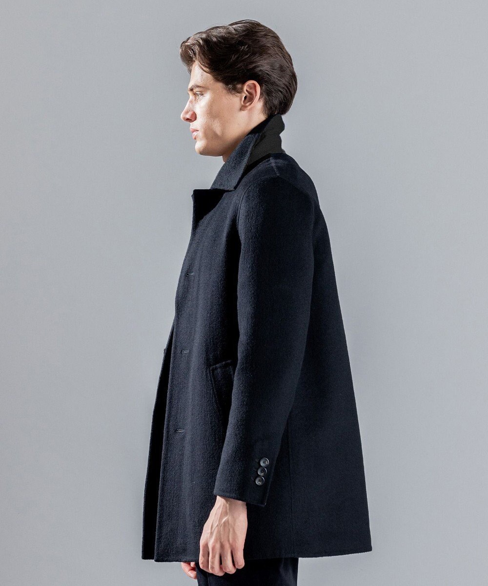 JOSEPH HOMME DOUBLE FACE CASHMERE BALMACHAN COAT 