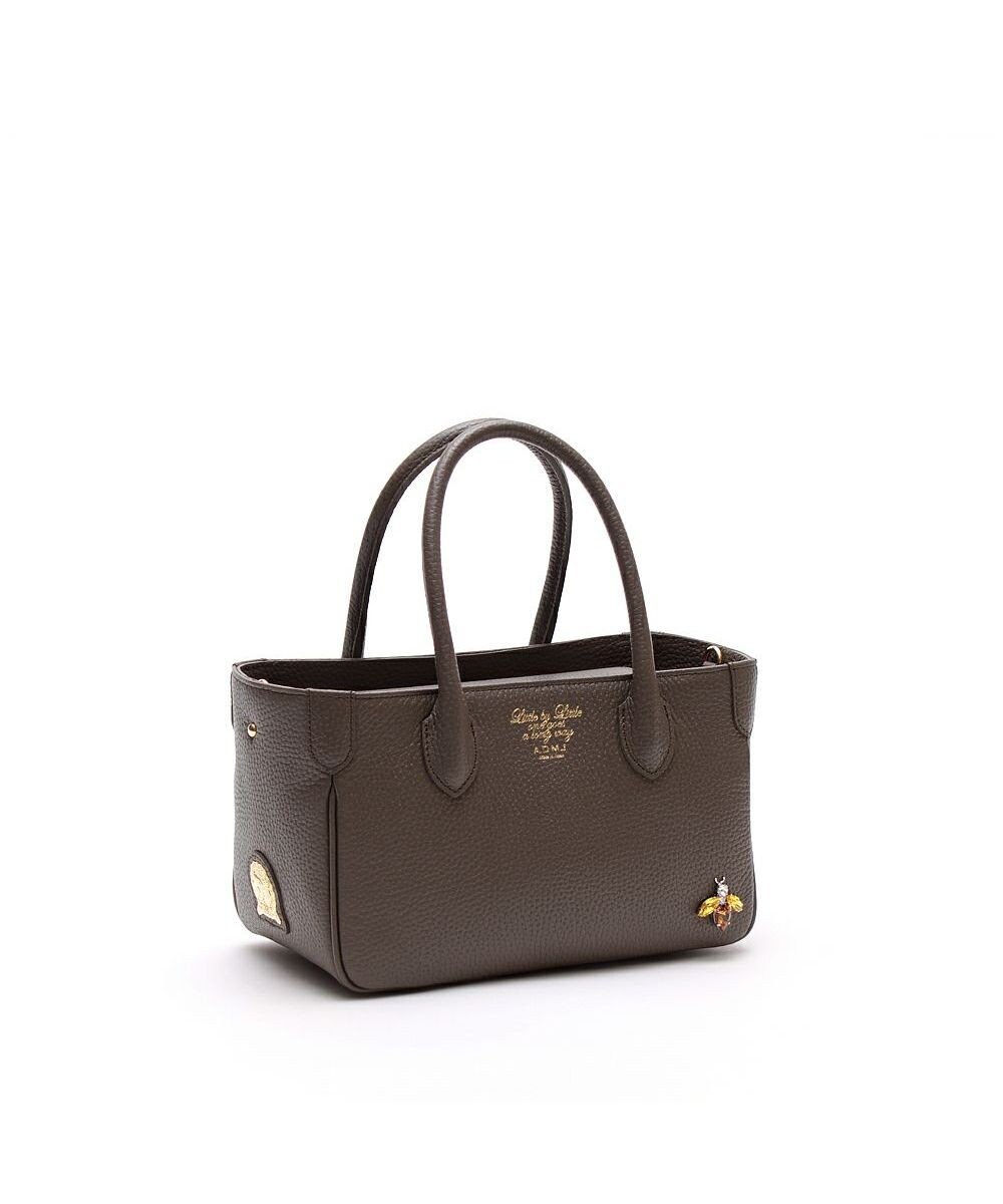 A.D.M.J. 【牛革】アノニマス/ザ・ビーDカン付ミニトート 