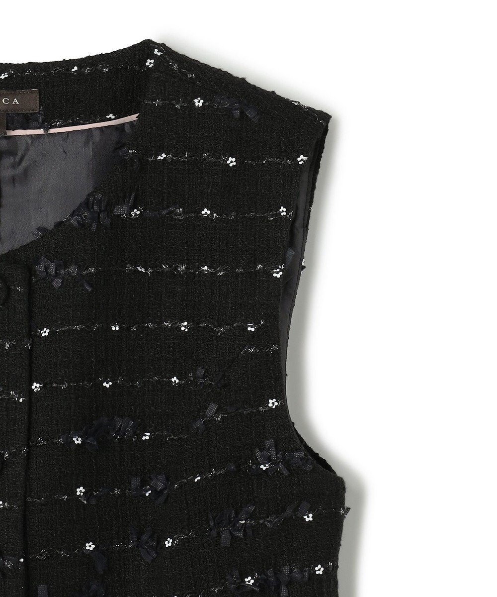 TOCCA 【八木アリサさん着用】【消臭】FLOWER HIDE AND SEEK ジレ 