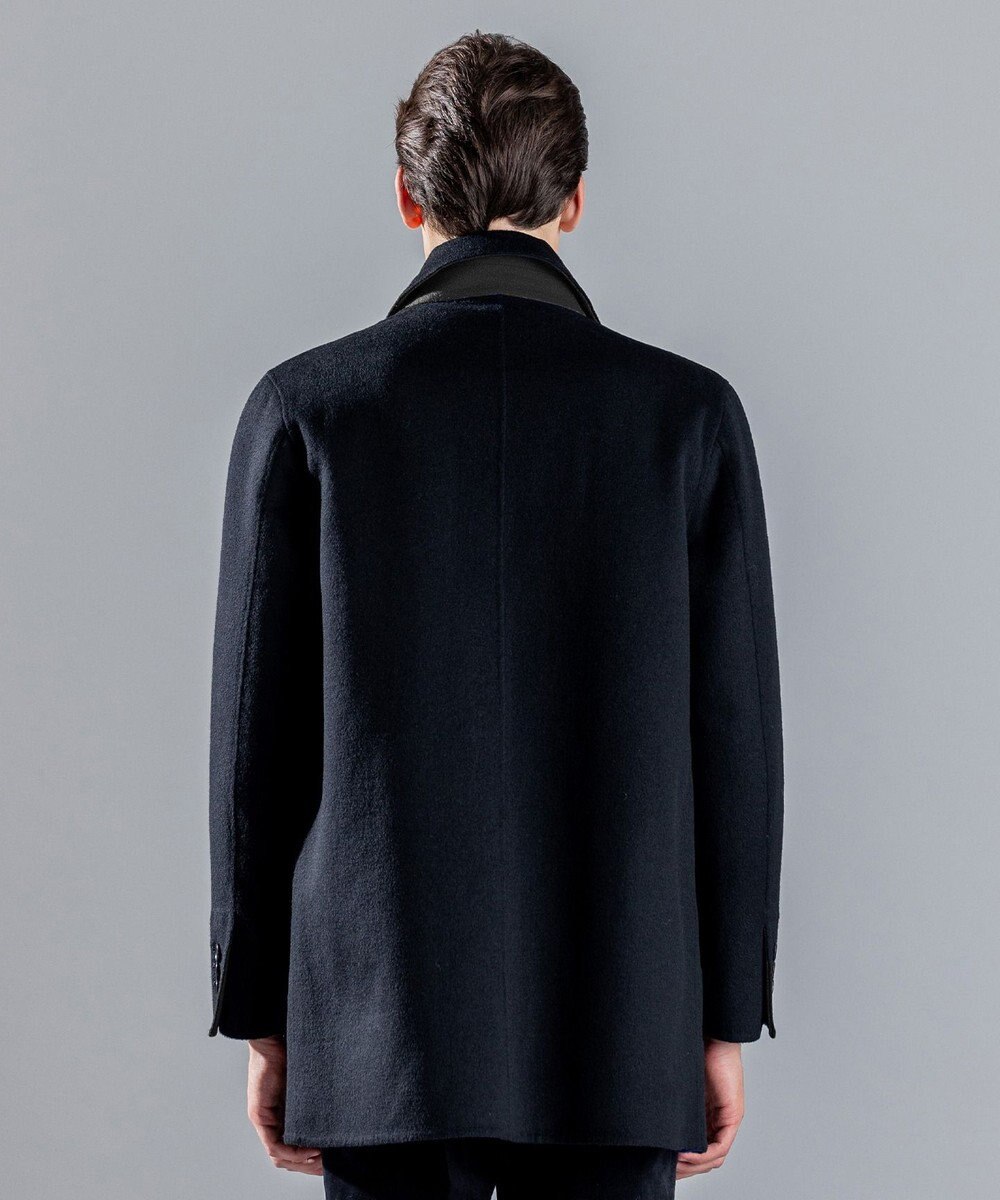 JOSEPH HOMME DOUBLE FACE CASHMERE BALMACHAN COAT 