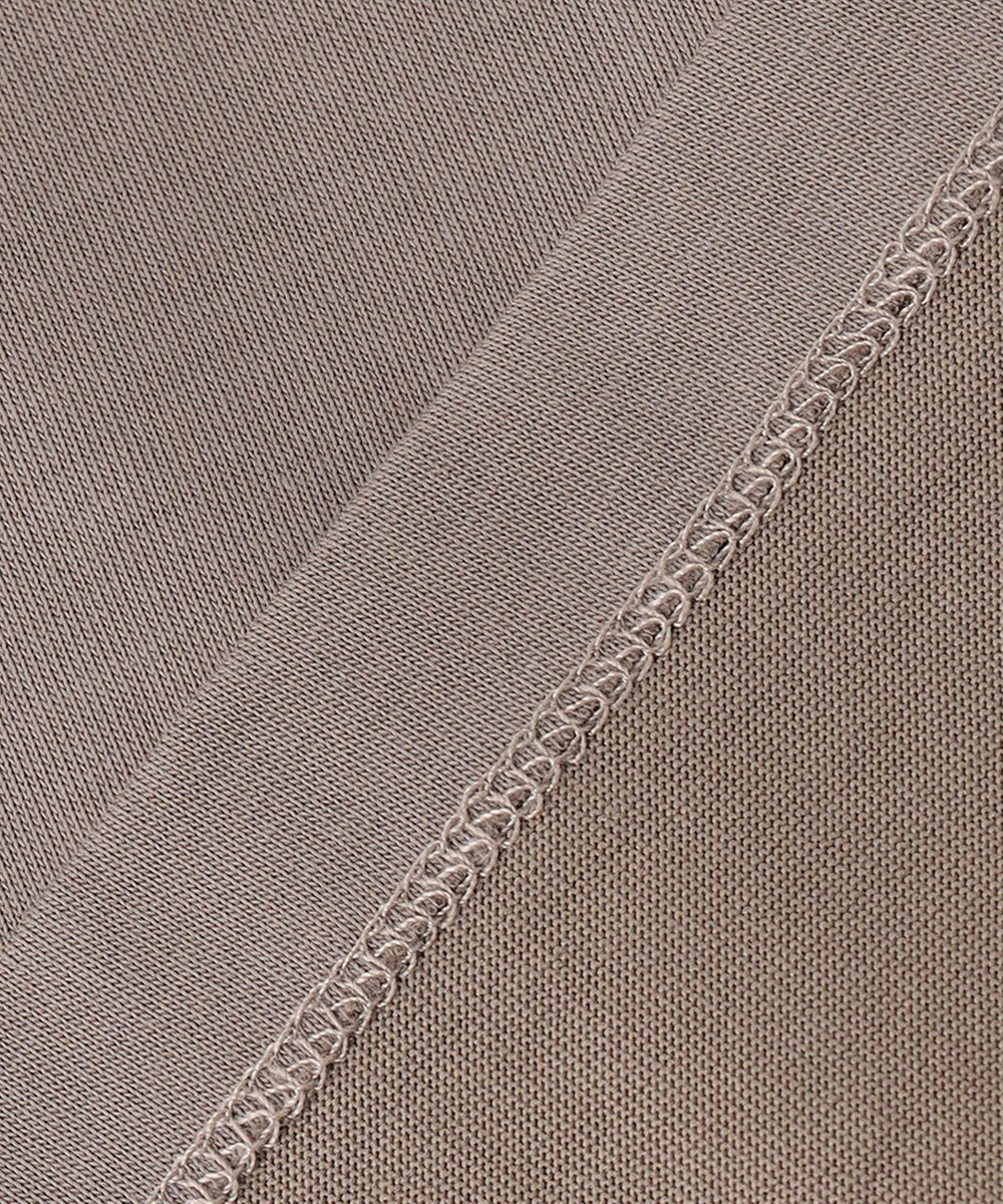 組曲 【汗ジミ防止・撥水】GIZAプレーティング天竺 袖フレア Tシャツ 