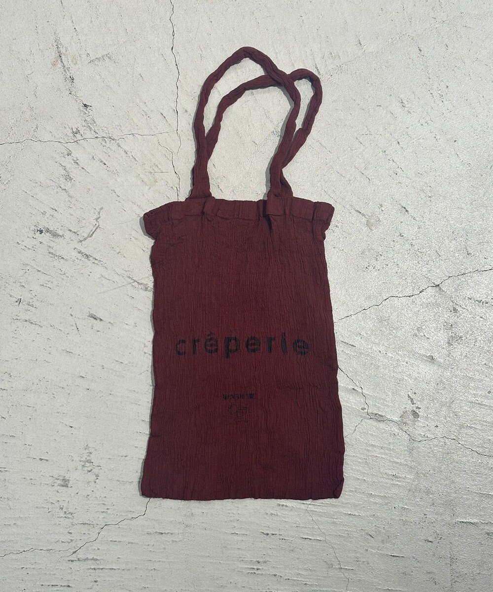 crêprie tsumori chisato creperie LOGO BAG クレプリ ロゴバッグ 