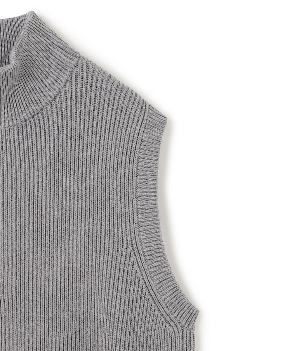 UNFILO MENS スウェットライク ジップベスト [24年秋冬商品] 