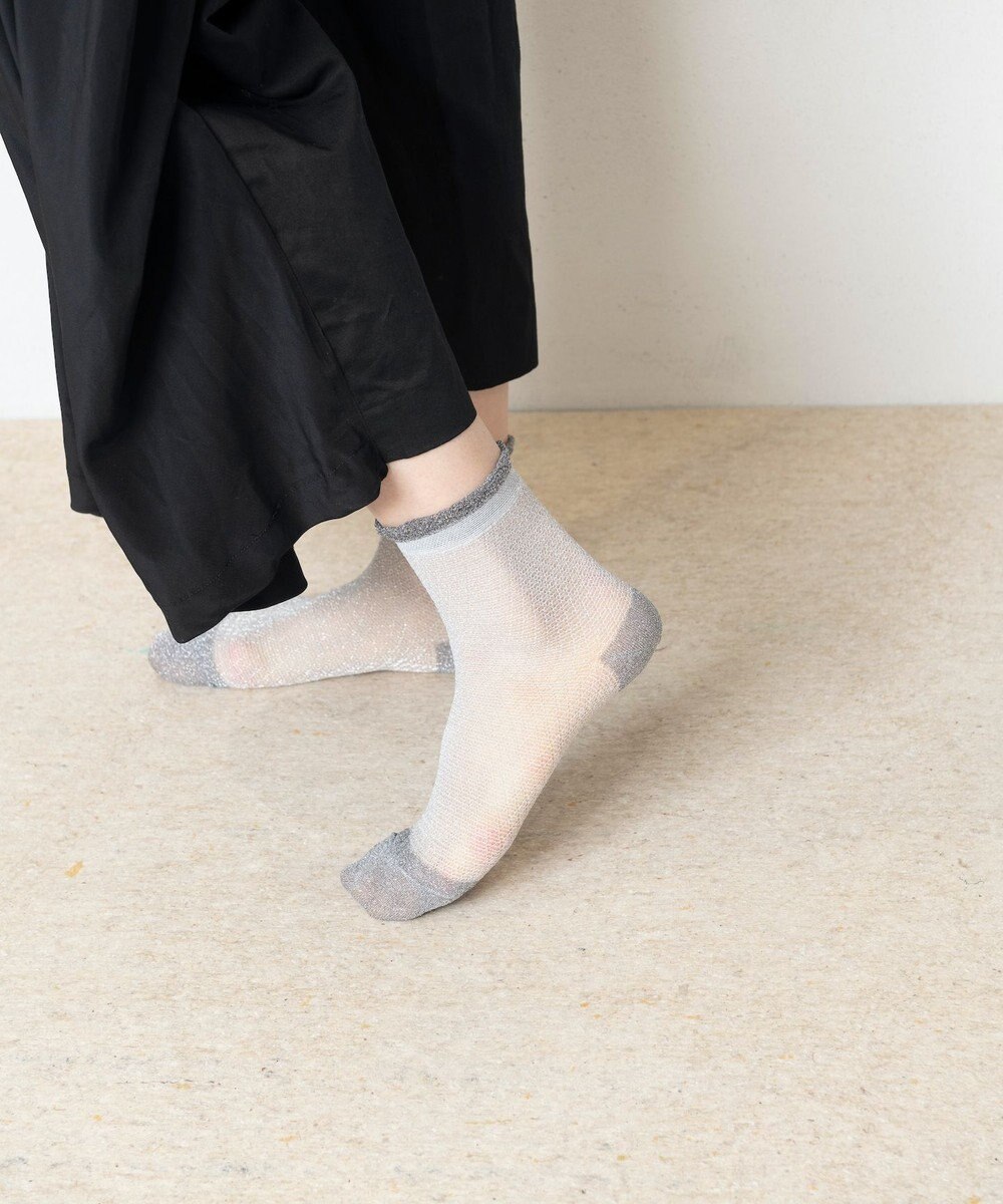 TRICOTE SHEER BUMPY SOCKS / シアーバンピソックス 