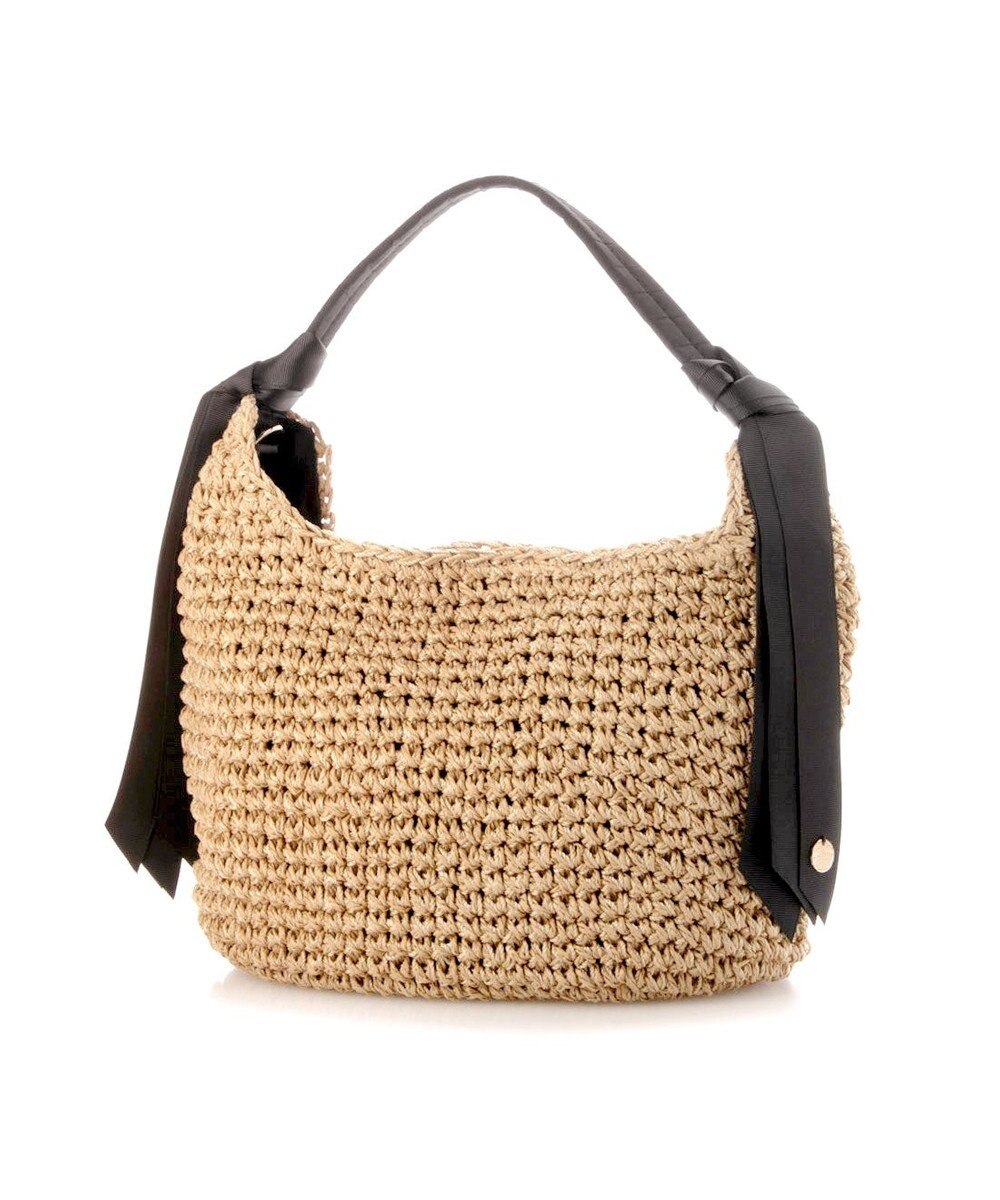 UNBILLION カシュカシュ cachecache / 下がりグログランクロッシェ2wayミニトート 