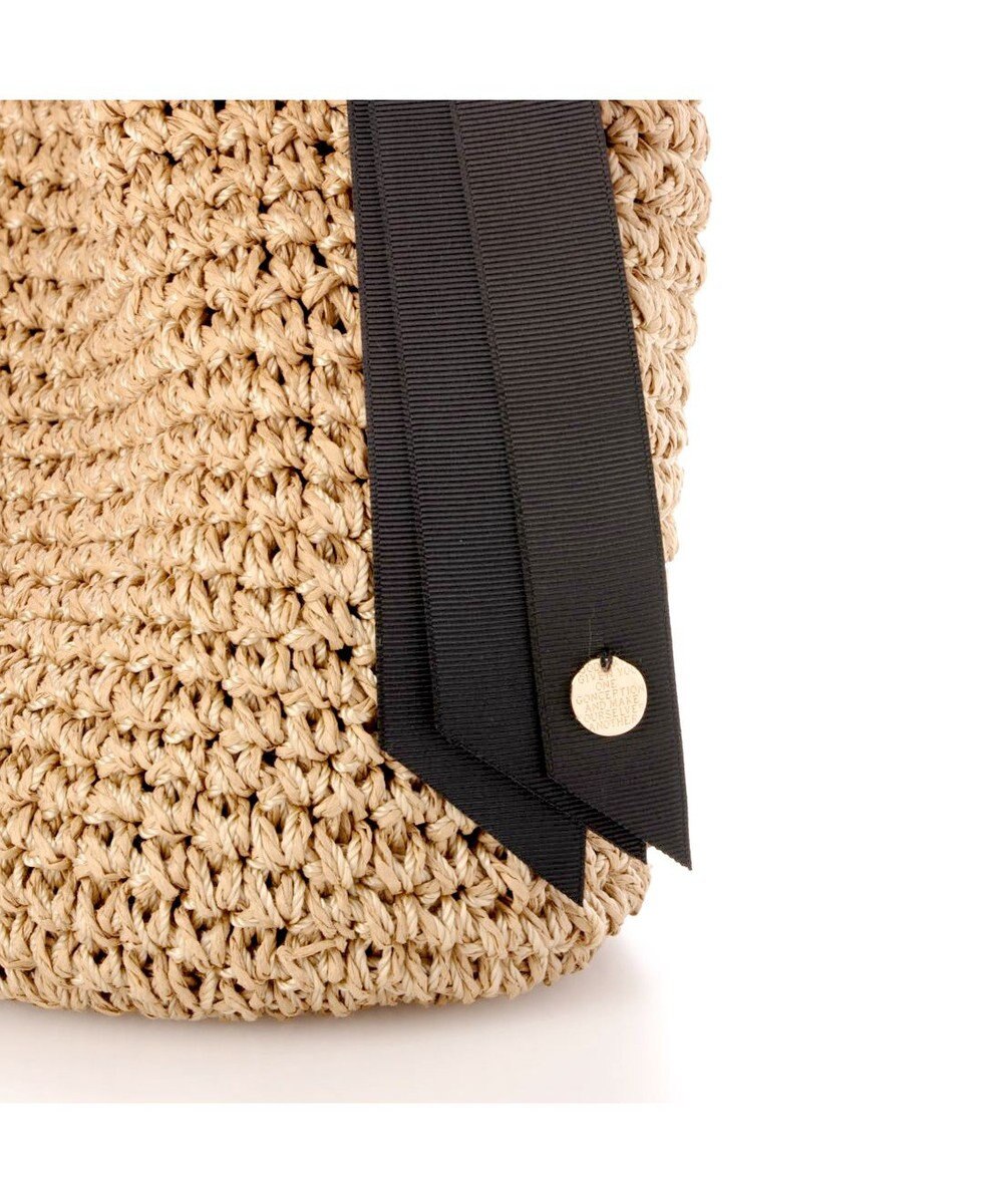 UNBILLION カシュカシュ cachecache / 下がりグログランクロッシェ2wayミニトート 