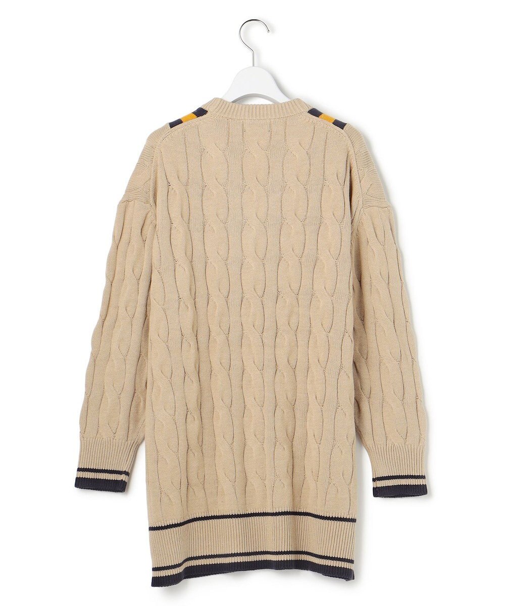 J.PRESS YORK STREET 【WOMEN】チルデンチュニック Vネックニット 