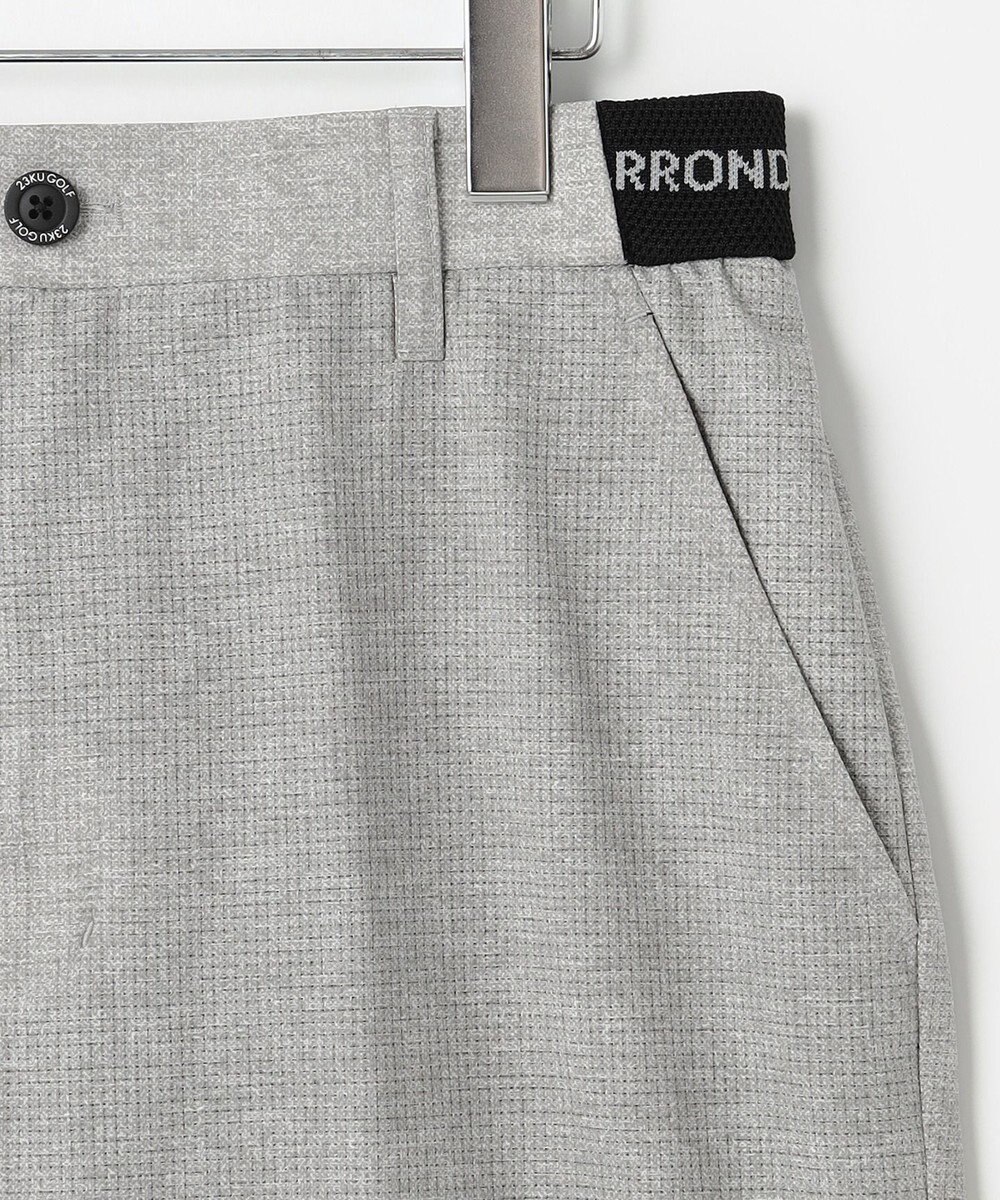 23区GOLF 【MEN】【キングサイズ/ストレッチ】クールドット柄ハーフパンツ 