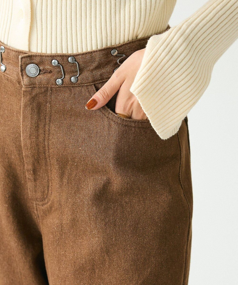 CRAFT STANDARD BOUTIQUE ホックワイドパンツ 