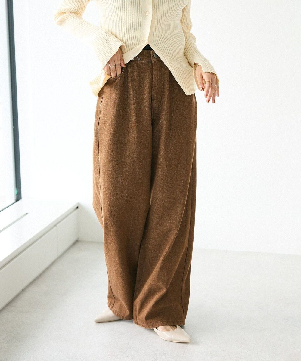 CRAFT STANDARD BOUTIQUE ホックワイドパンツ 