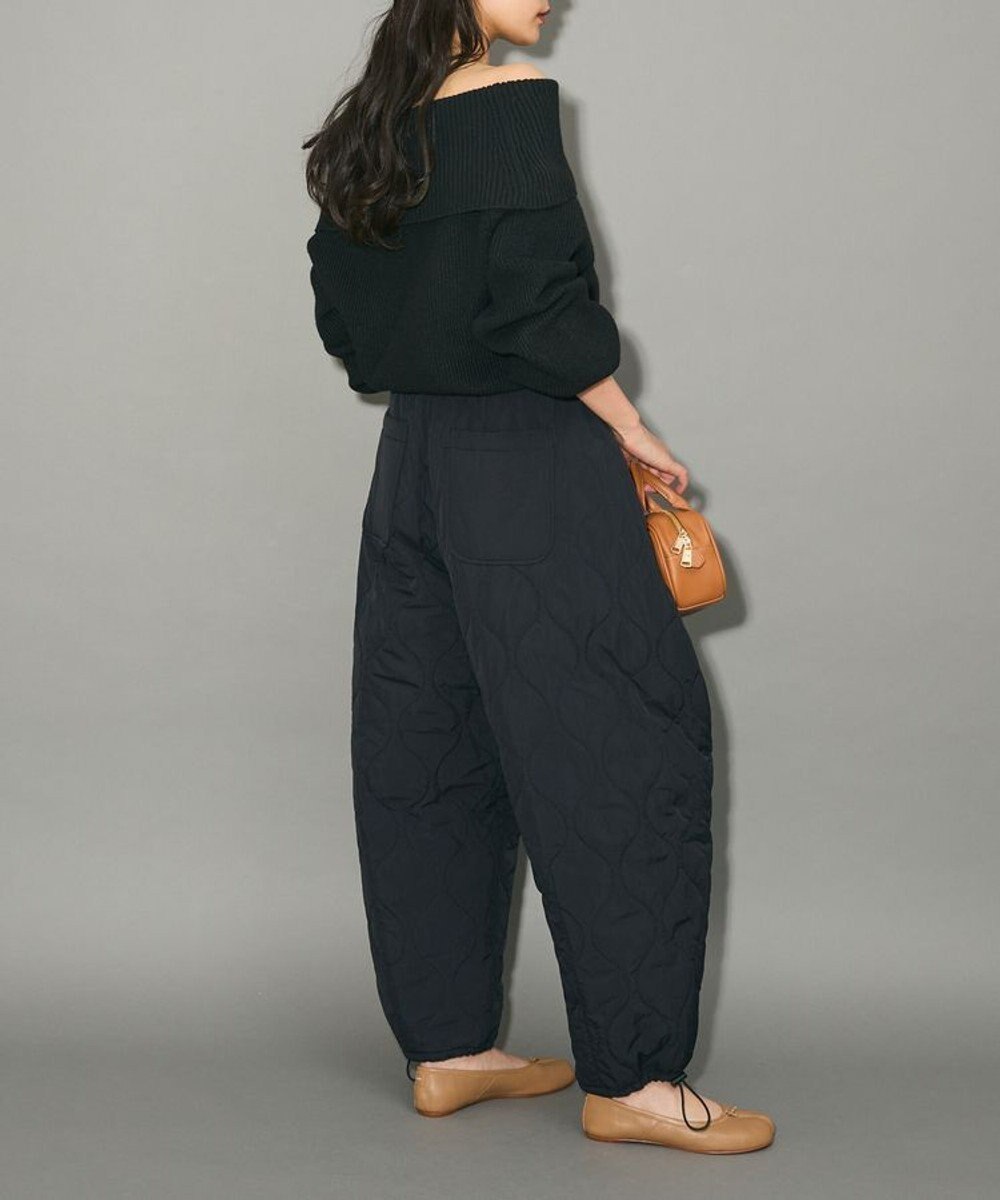 Green Parks キルティングカーブパンツ 