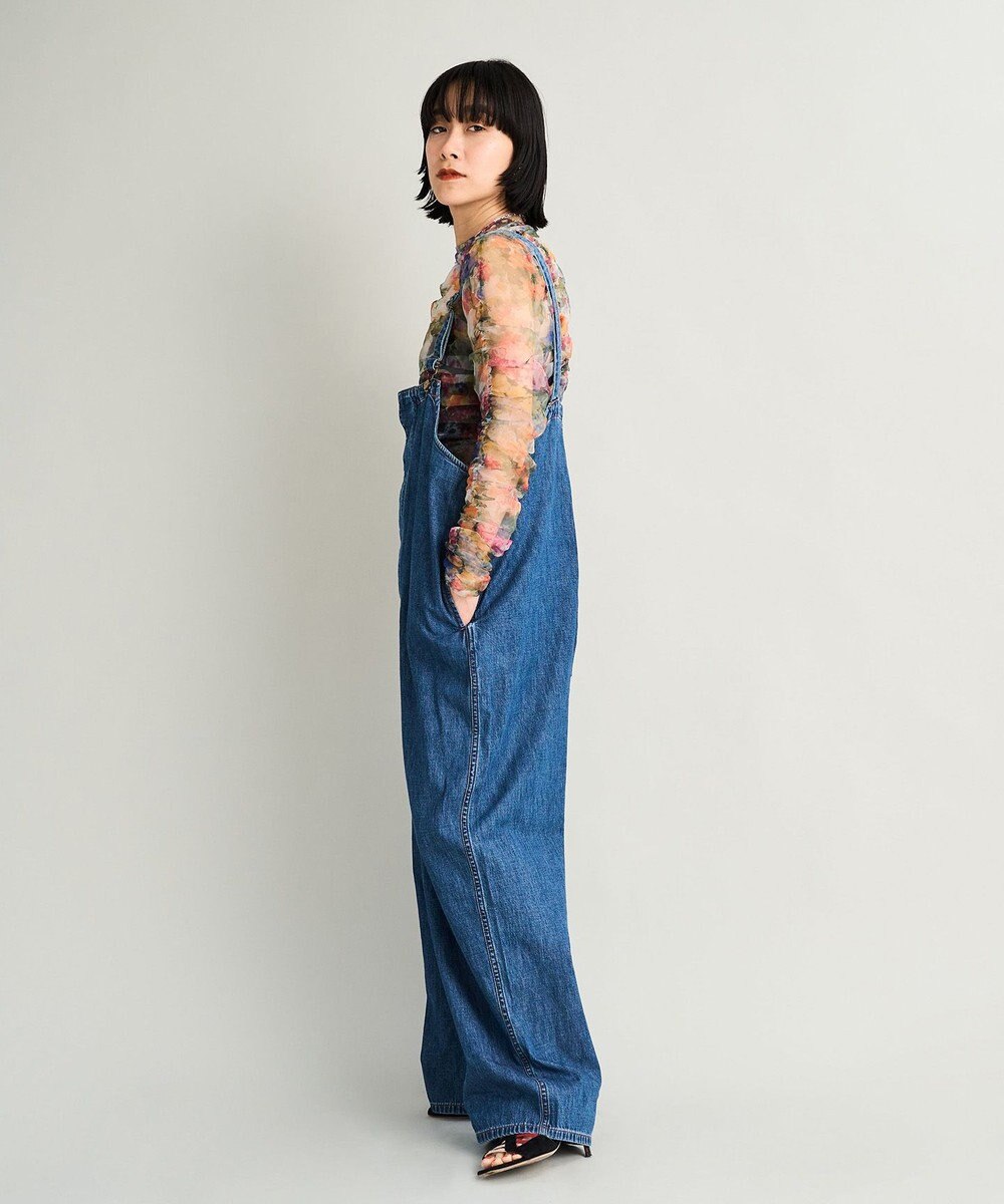 woadblue 【157】Deck-Overall デニムオーバーオール 