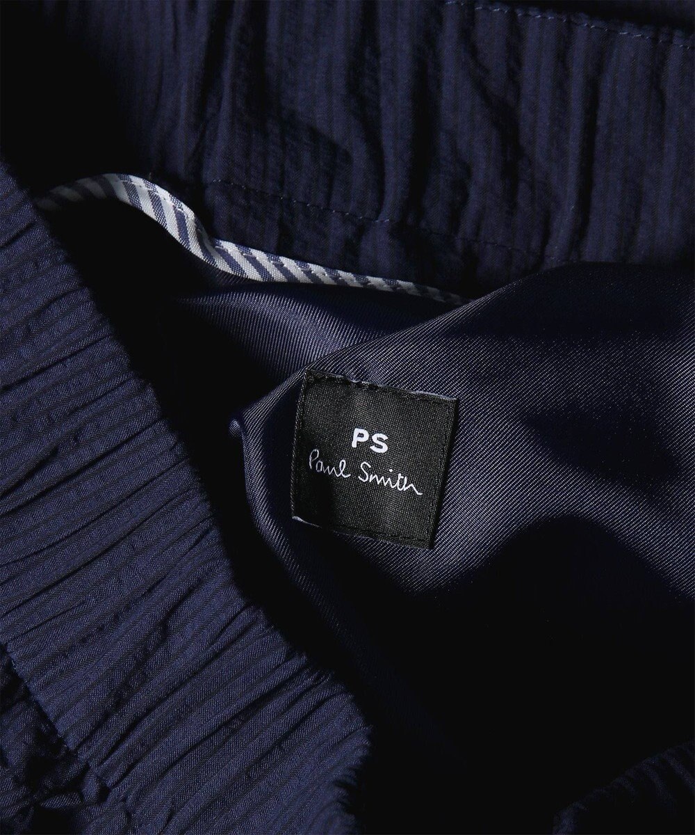 Paul Smith ストライプ シアサッカー ワイドパンツ 