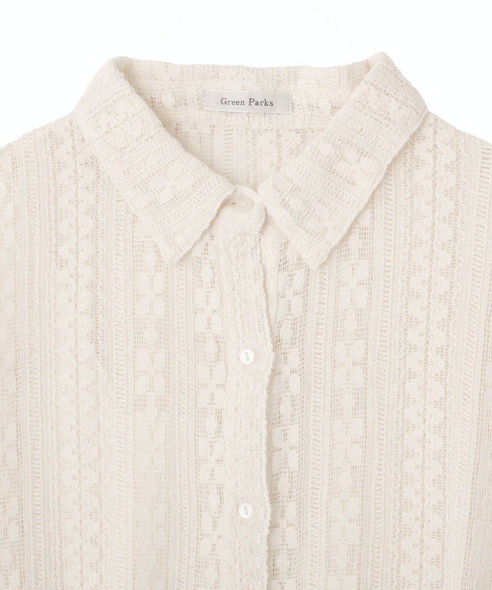 Green Parks 長袖レースシャツ 