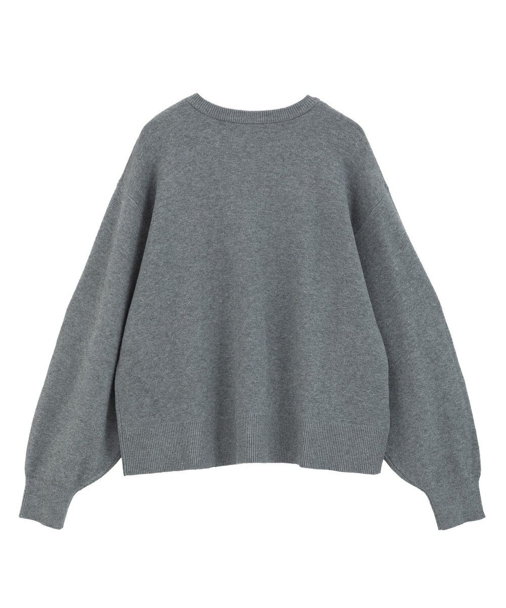 YECCA VECCA 刺繍ロゴニット 