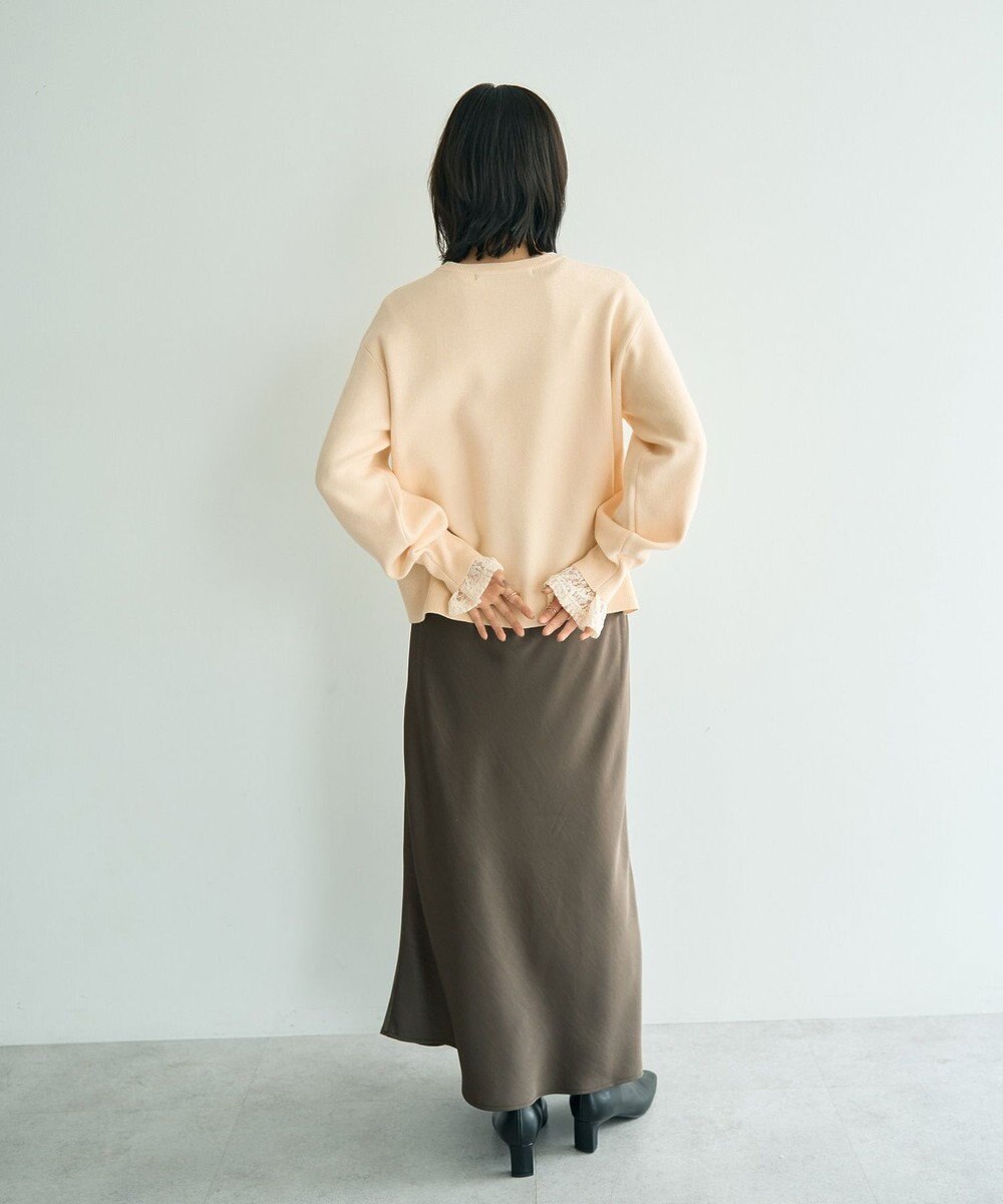 YECCA VECCA 刺繍ロゴニット 