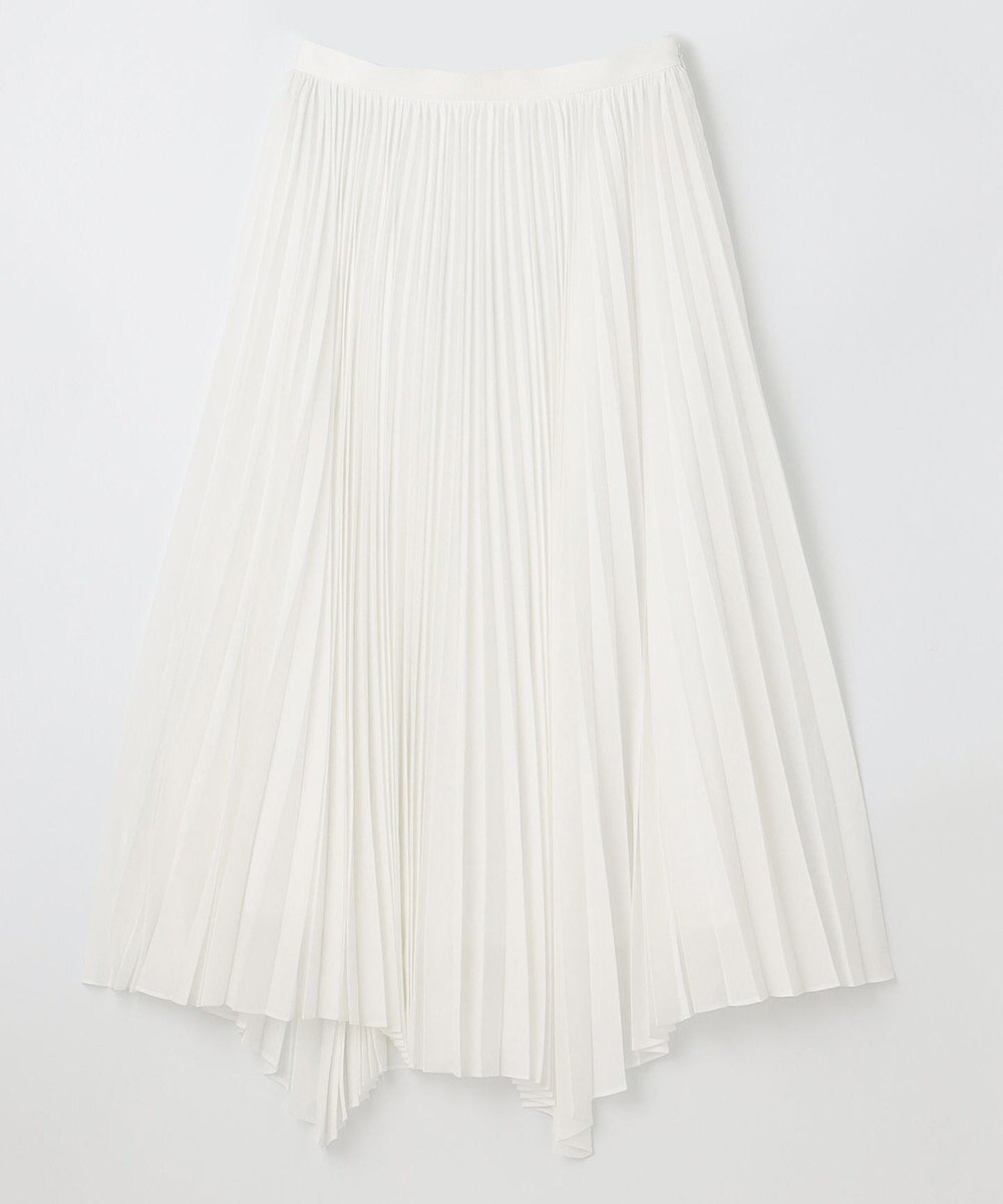 NAVE 【Nave　洗える】プリーツサテン スカート 