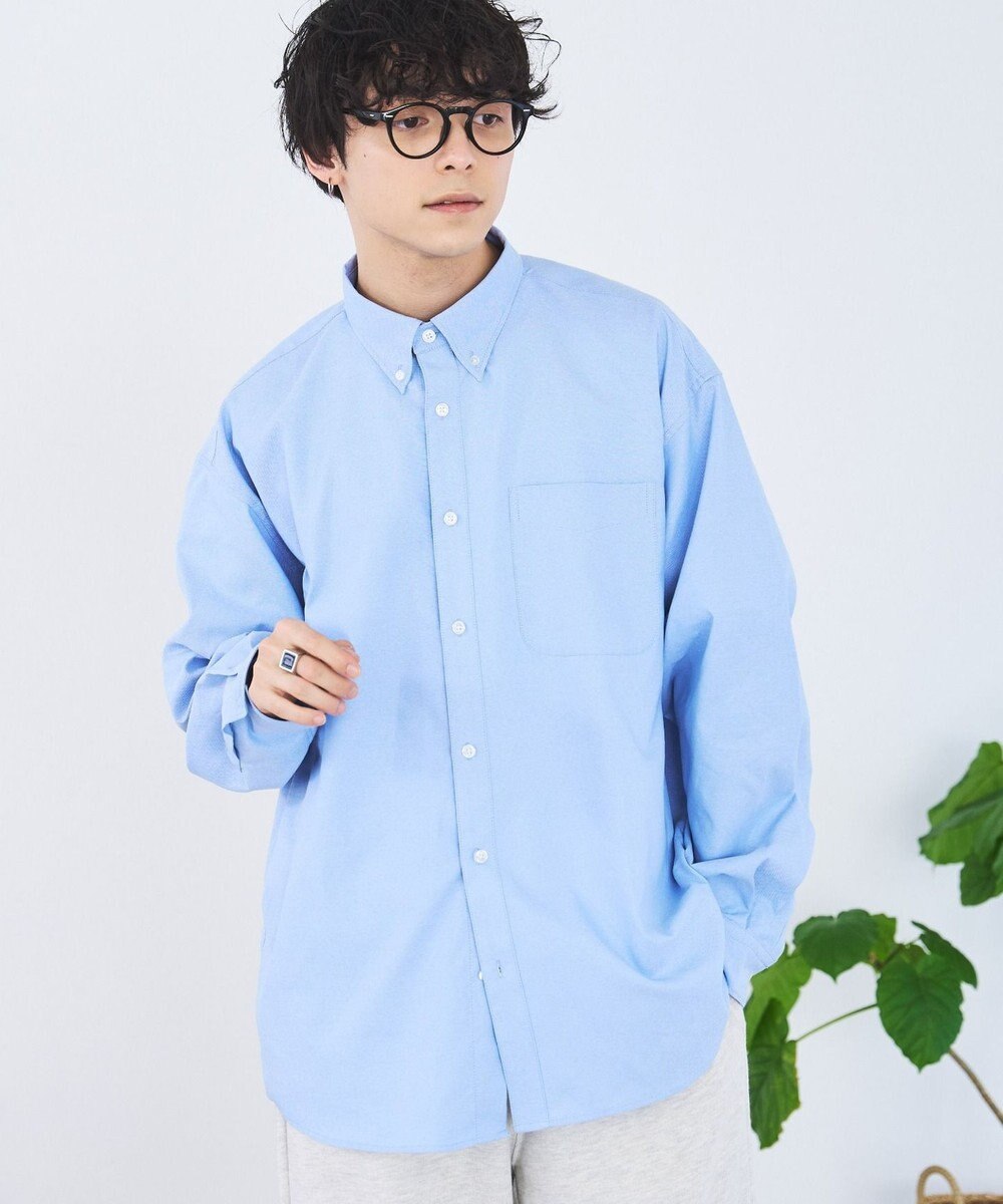 WEGO イージーケアオックスフォードシャツ 