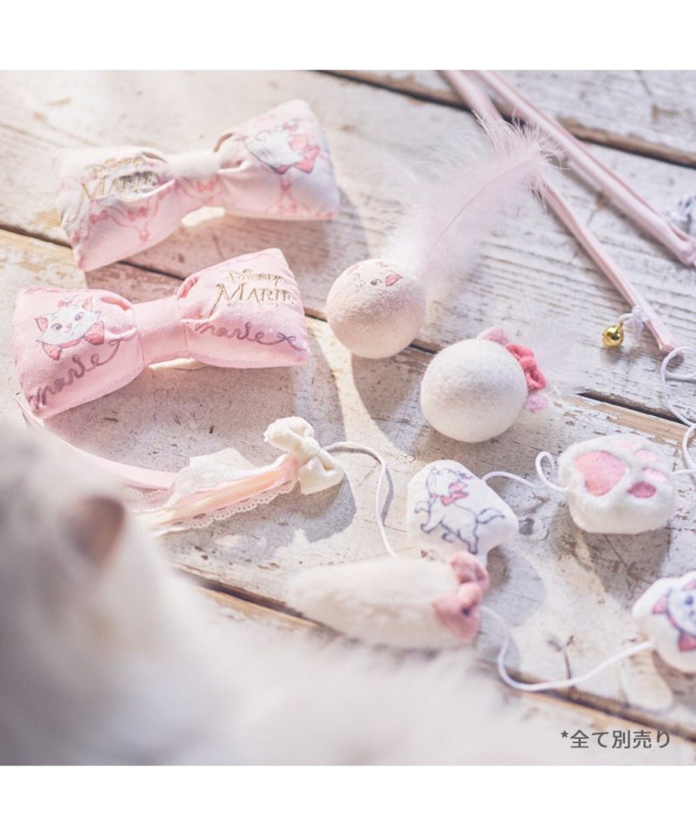 PET PARADISE ディズニー マリー 猫 リボンおもちゃ 《ピンク / ベージュ》 