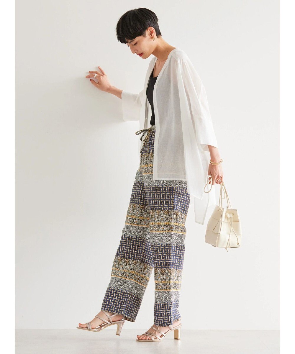 AMERICAN HOLIC バックギャザーＶネックシアーシャツ 