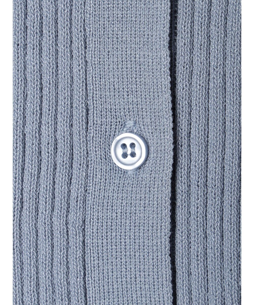 earth music&ecology リブコンパクトカーディガン 