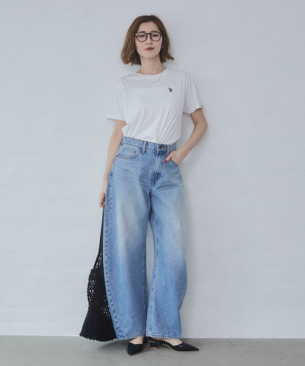 WEGO 【SMLサイズ展開】U.S. POLO ASSN.別注コンパクトTシャツ 