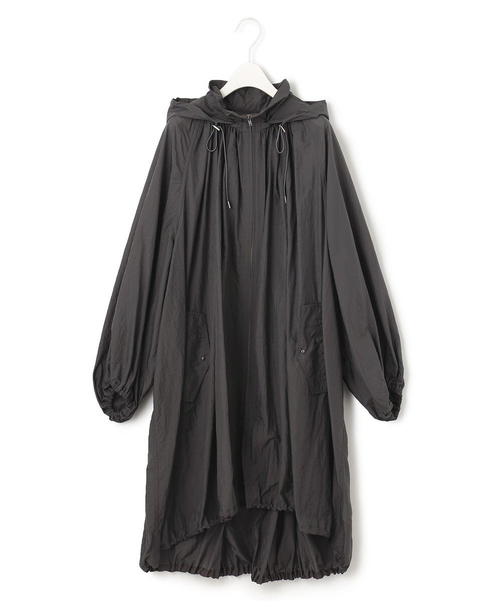 ICB 【撥水加工】シアーナイロンタフタ フーデットコート 