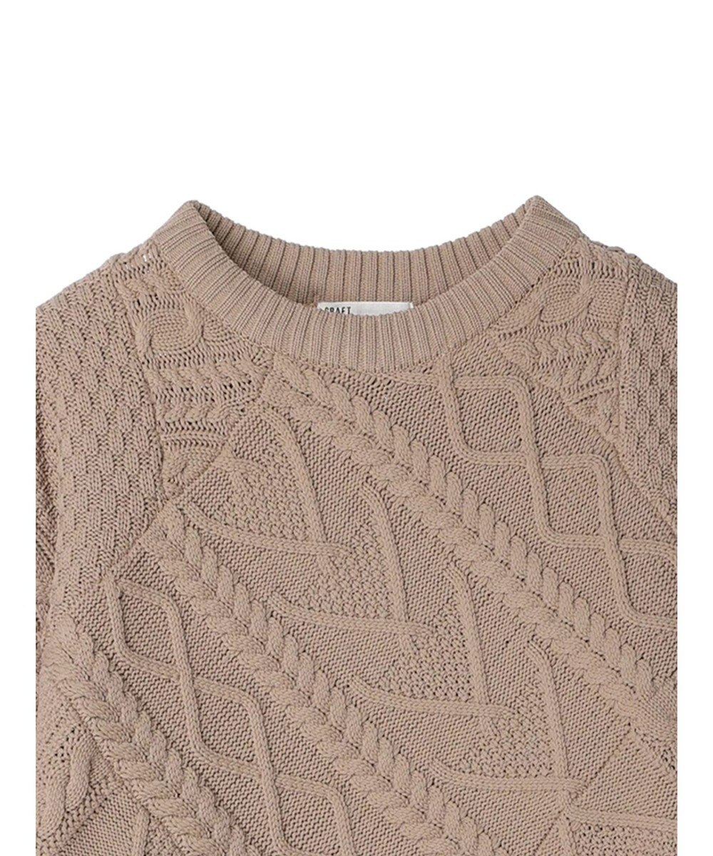 CRAFT STANDARD BOUTIQUE リサイクルポリエステルパッチワークプルオーバー 