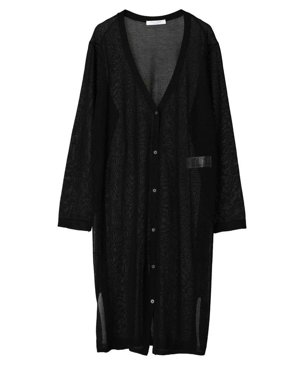 Green Parks 推しニット　ロング丈カーディガン 