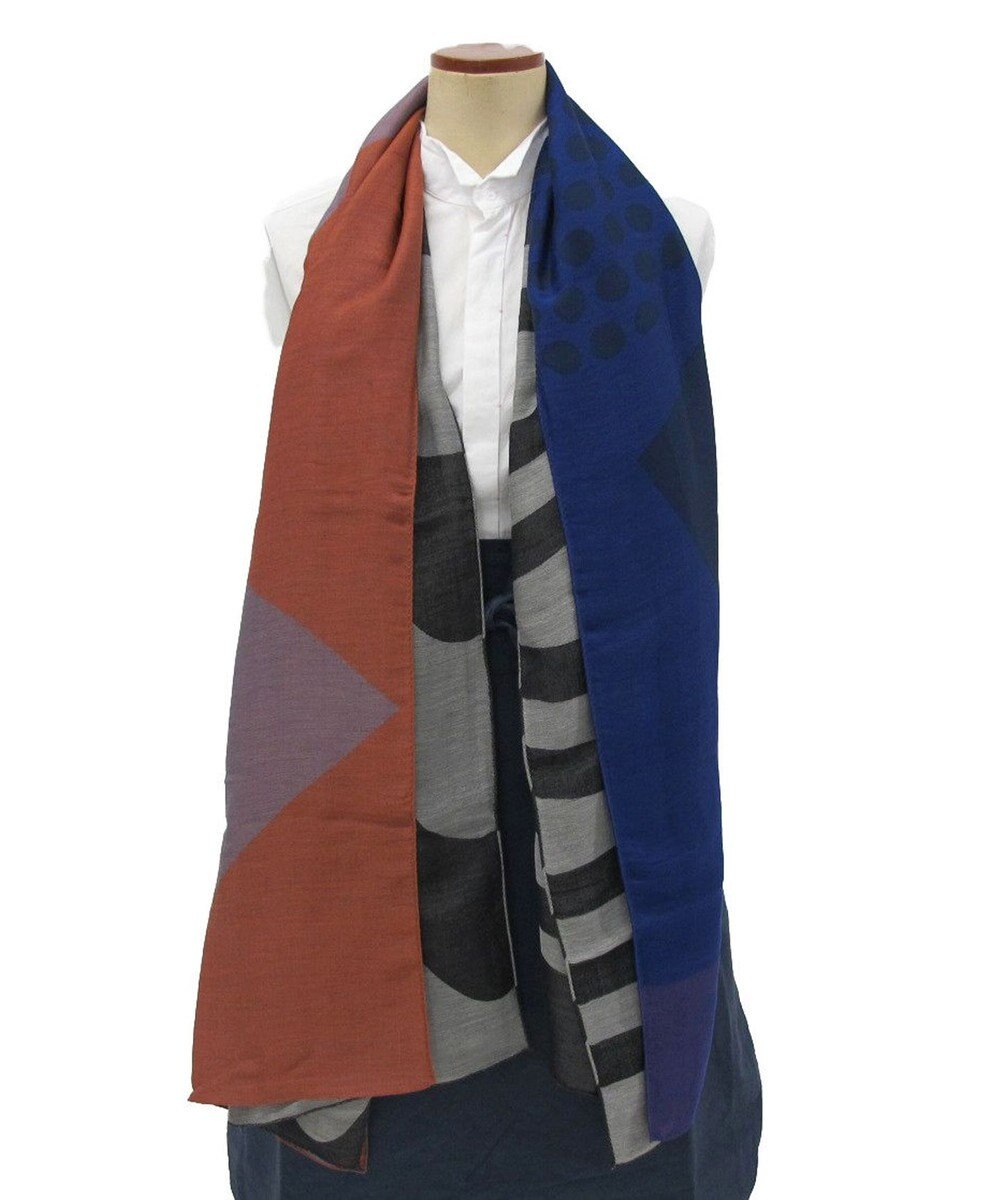 POLS コットンレイヤーストール 