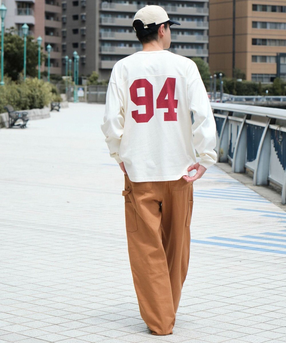 WEGO 【ユニセックス着用ITEM】ナンバリングフットボールBIG　T（LS） 