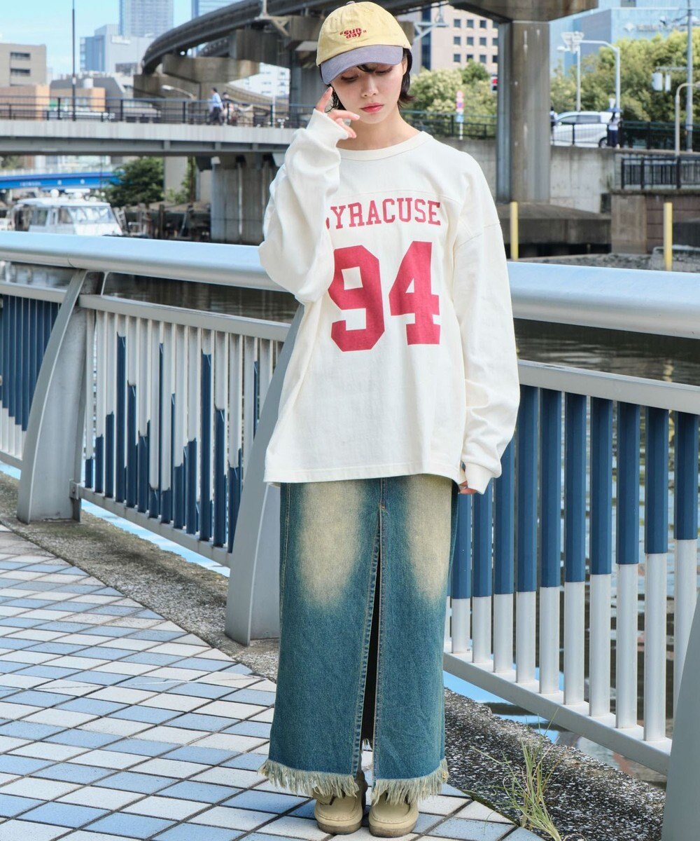 WEGO 【ユニセックス着用ITEM】ナンバリングフットボールBIG　T（LS） 