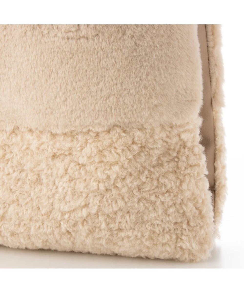 UNBILLION cachecache 切り替えエコファー三つ口巾着トート 