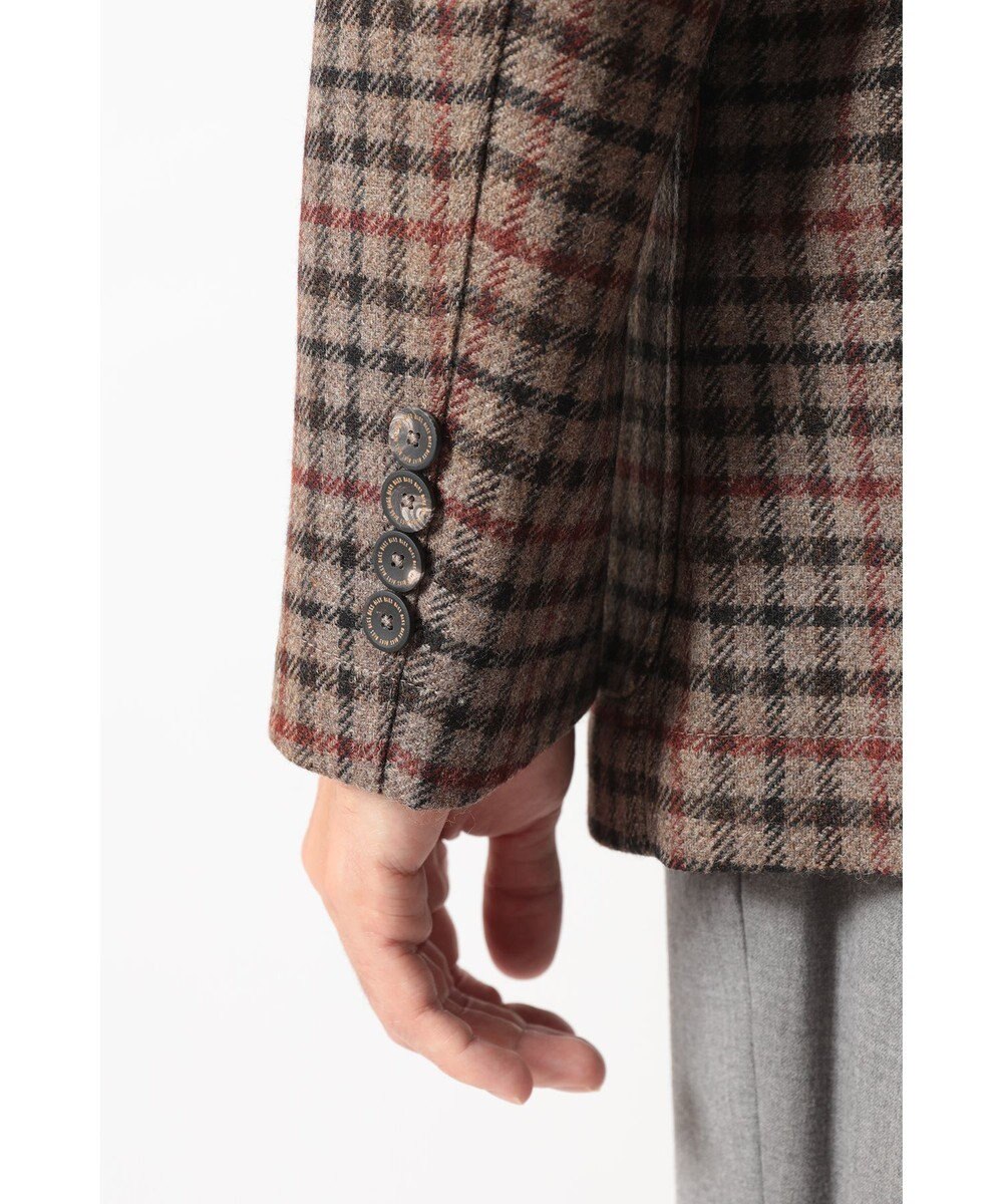 DAKS カジュアルハウスツイード テーラードブレザー 