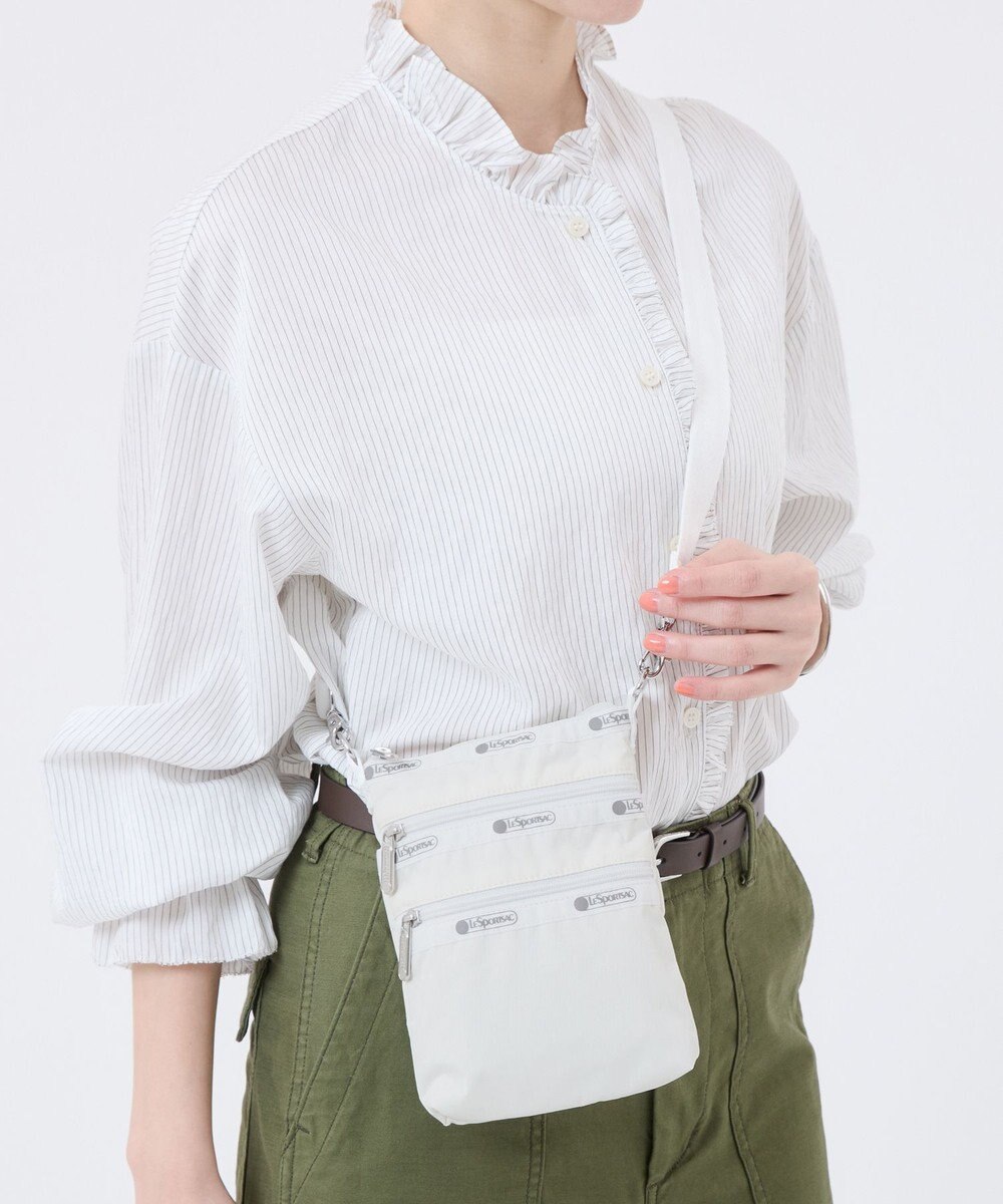 LeSportsac 3 ZIP CROSSBODY/メレンゲ2 