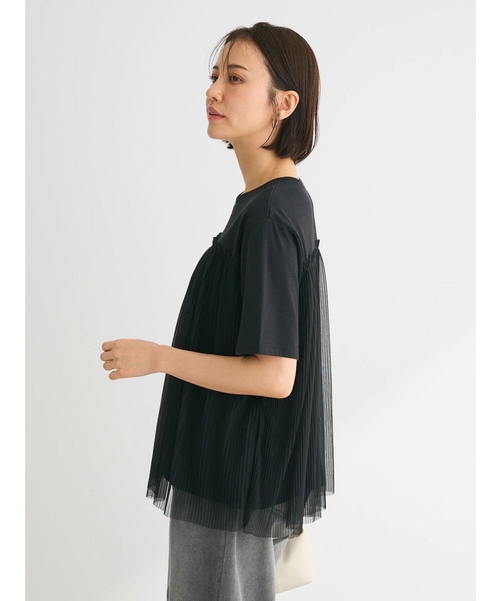 Green Parks プリーツチュールドッキングプルオーバー 