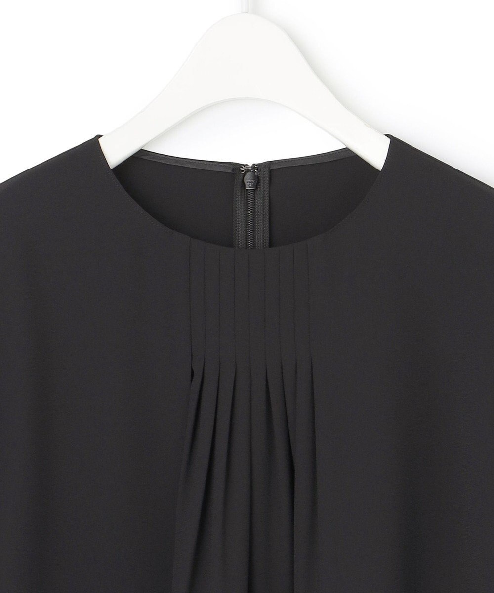 ICB L 【洗える】 ストレッチジョーゼット ブラウス 