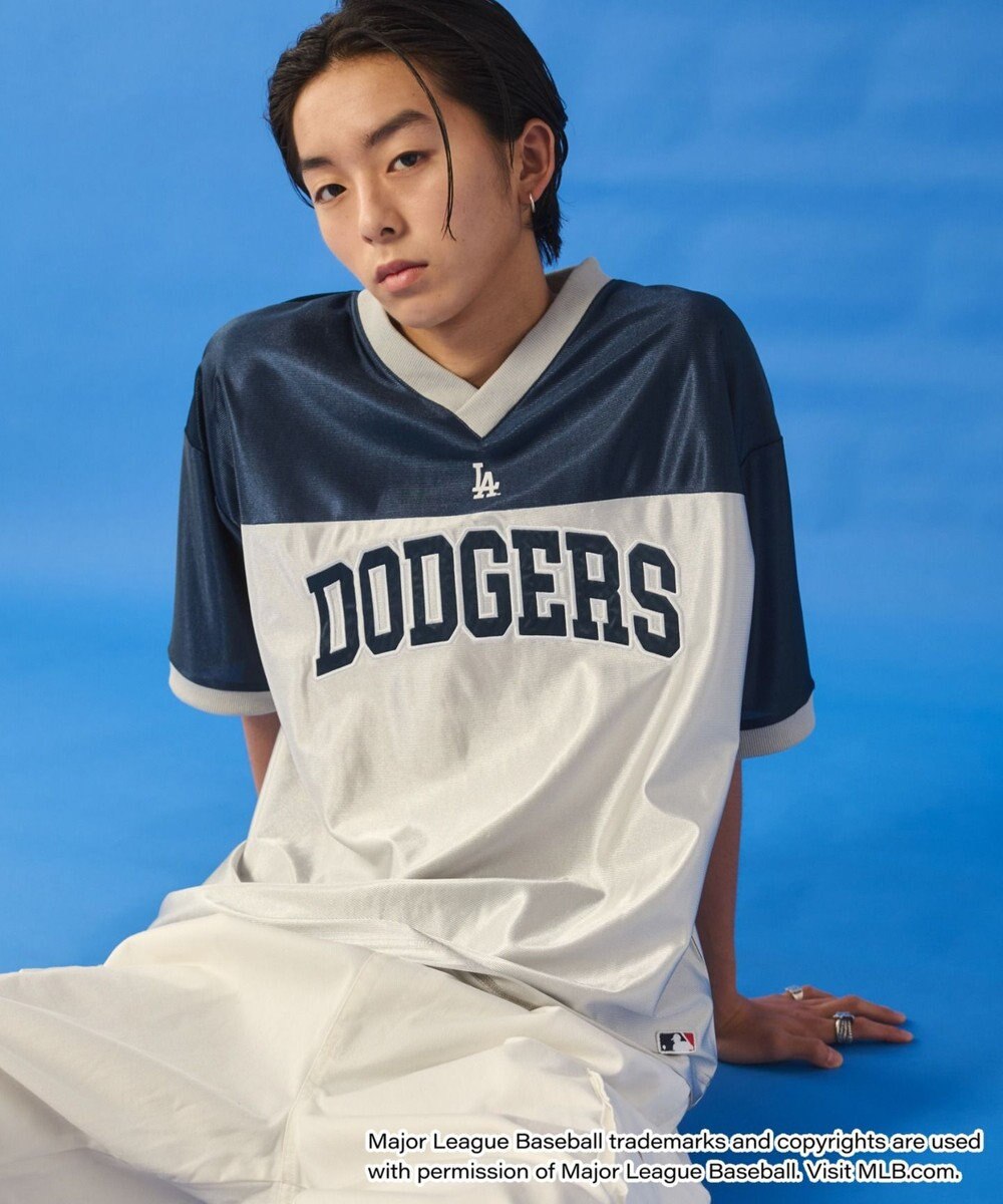WEGO 【ユニセックス着用ITEM】別注MLBメッシュゲームグラフィックT（SS） 