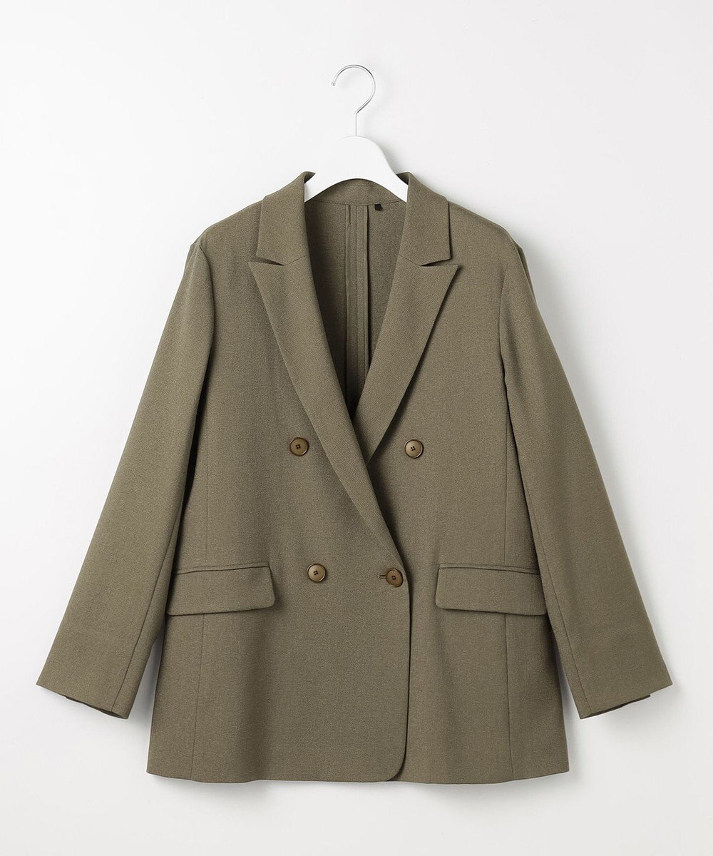 自由区 S 【セットアップ対応】リネンライクシンセティックテーラード ジャケット 