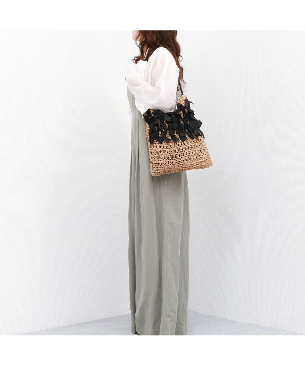 UNBILLION カシュカシュ cachecache / ペーパー手編みリボントート 